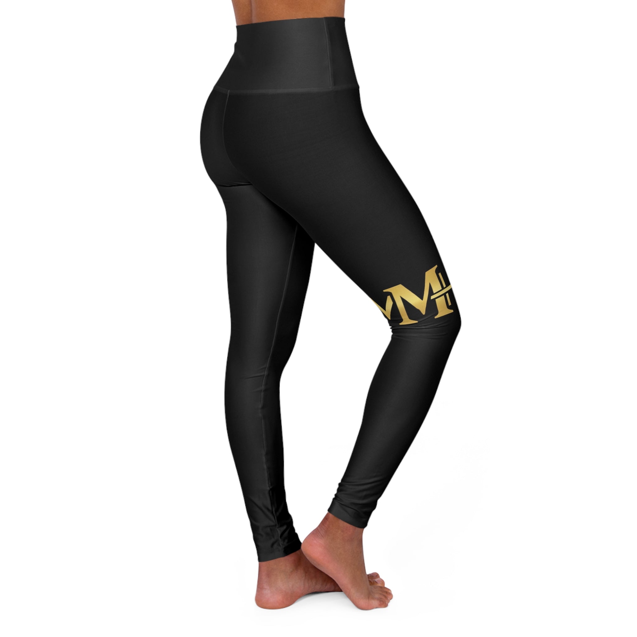 High Waisted Yoga Leggings (AOP)