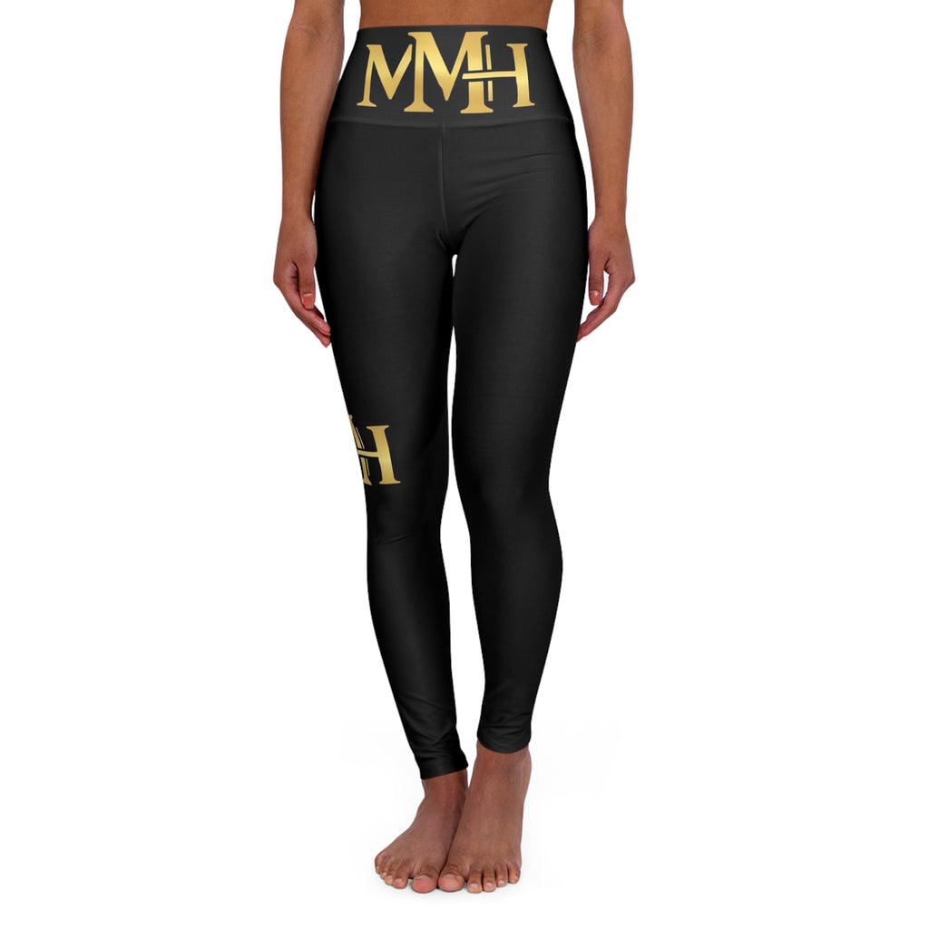 High Waisted Yoga Leggings (AOP)